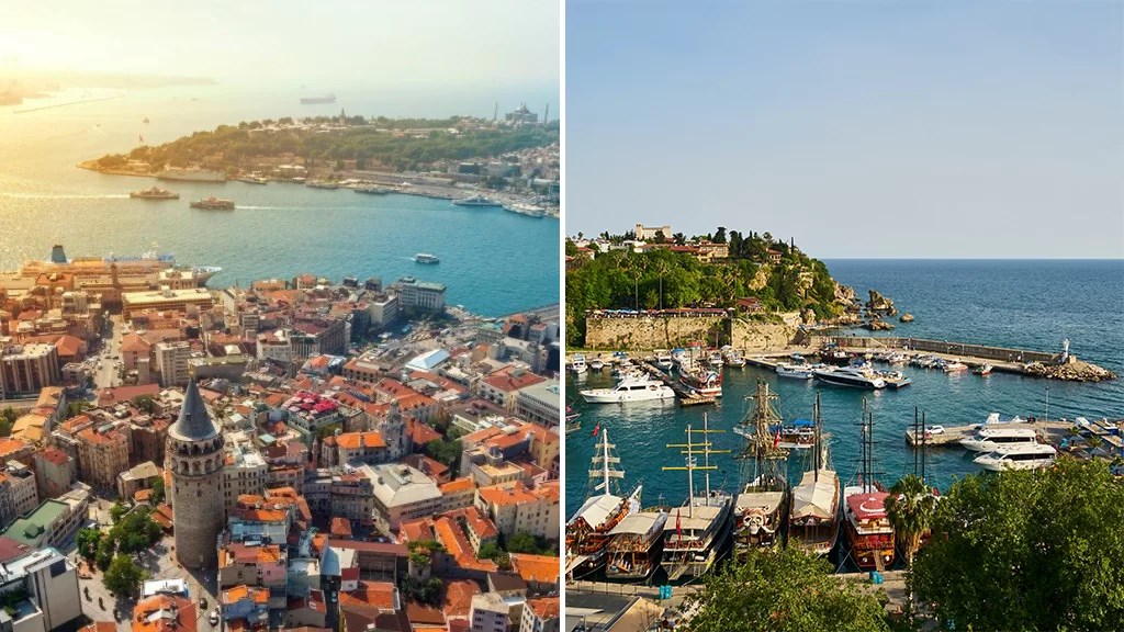 Dünyada en çok turist çeken 10 şehirden ikisi Türkiye'den