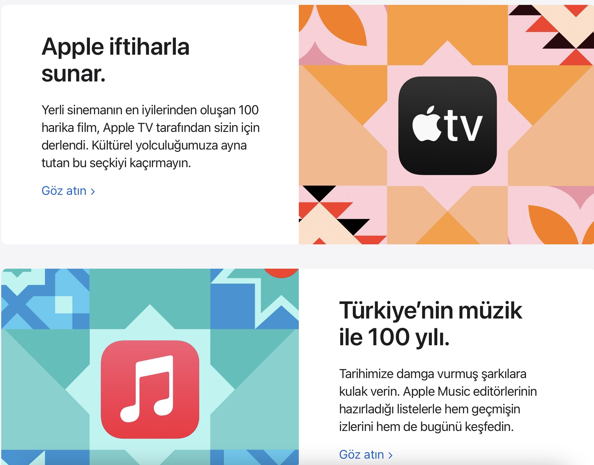 Apple'dan Cumhuriyetin yüzüncü yılına özel kutlama