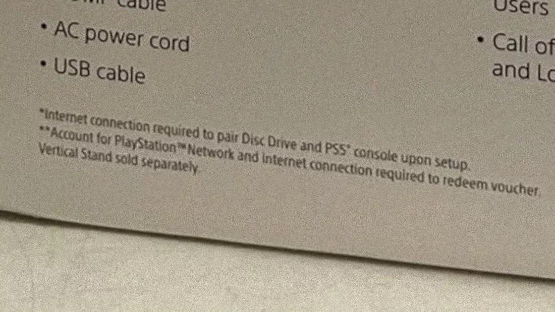 PS5 Slim’e disk sürücüsü eklemek için internet bağlantısı gerekiy