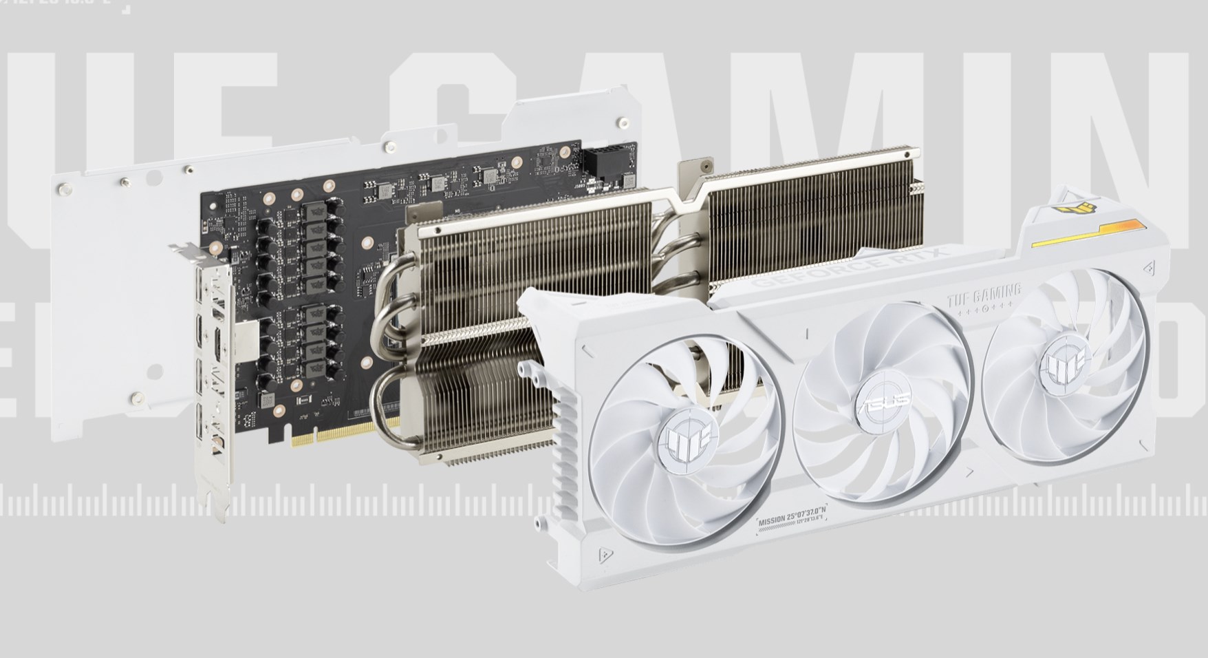 ASUS TUF Gaming GeForce RTX 4070 Ti Beyaz