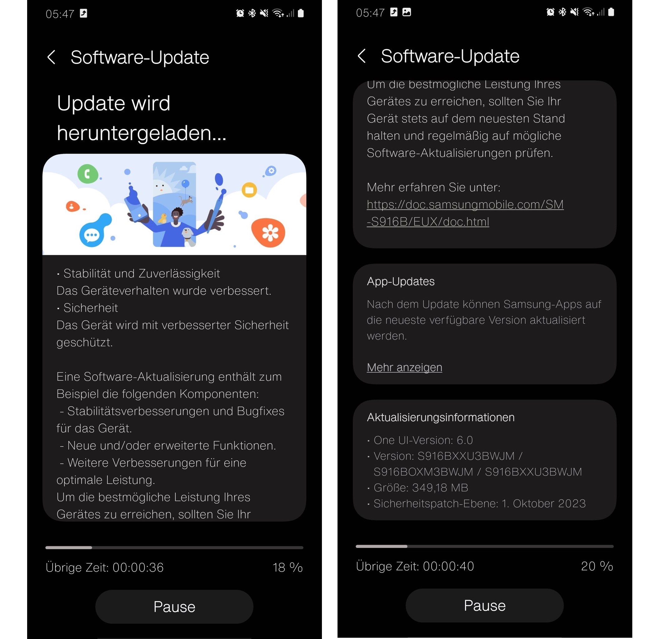 Galaxy S23 için Android 14 tabanlı One UI 6.0 güncellemesi çıktı