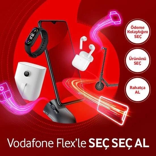 Vodafone FLEX ile 3 milyon teknolojik ürün müşteriyle buluştu
