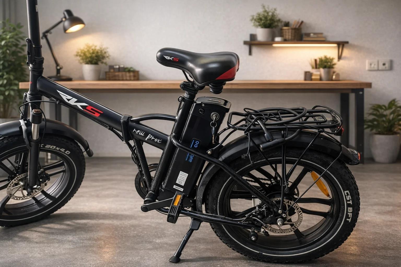 elektrikli katlanır bisiklet RKS RS3 Pro X