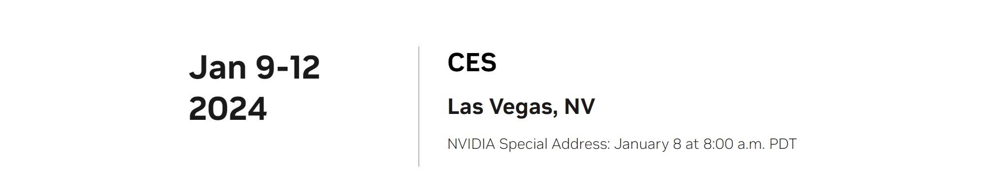 Nvidia, CES 2024 etkinliğini duyurdu: RTX 40 SUPER serisi yolda
