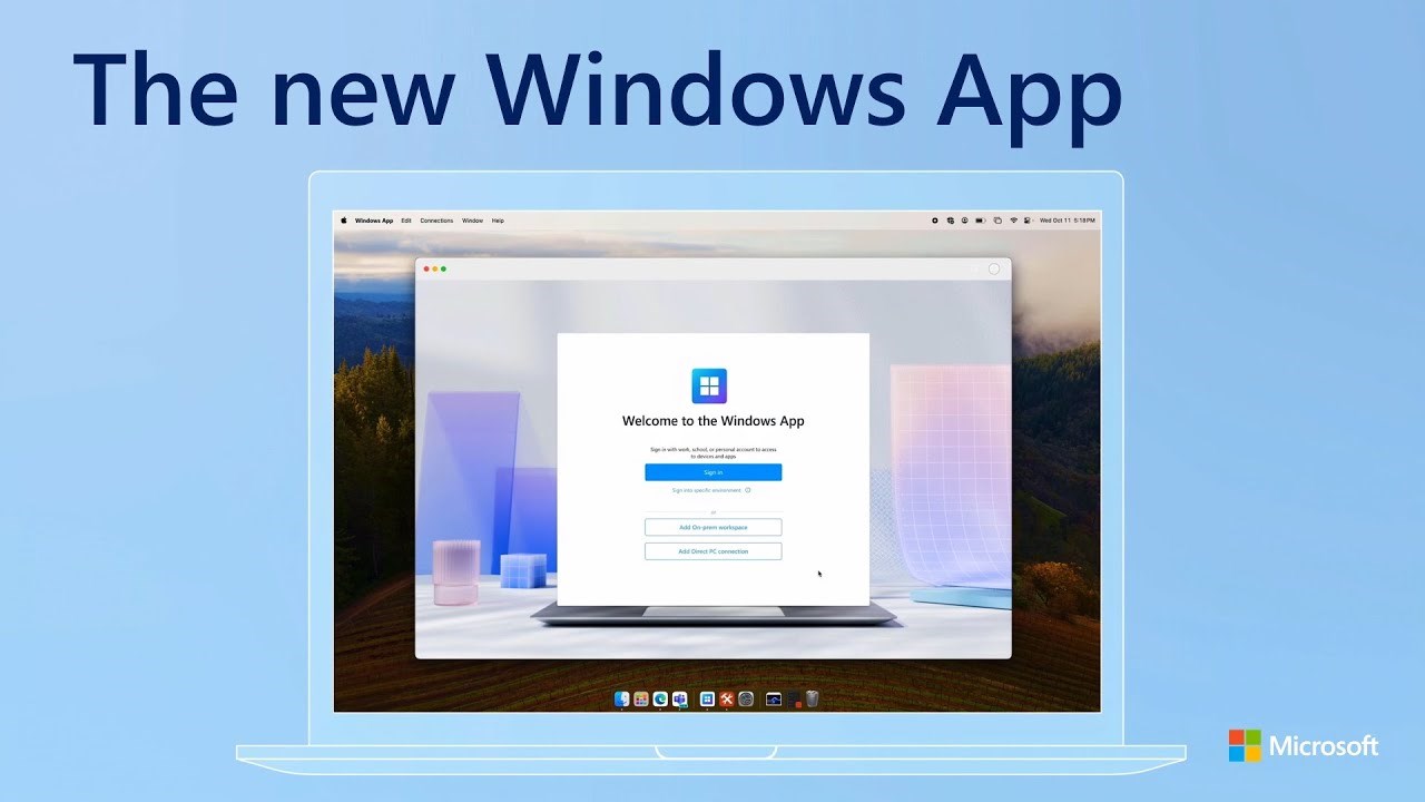 iPhone, iPad, Mac ve PC'ler için Windows uygulaması çıktı