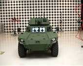 Otokar, Türkiye'nin birinci elektrikli zırhlı aracı Akrep II'yi tanıttı