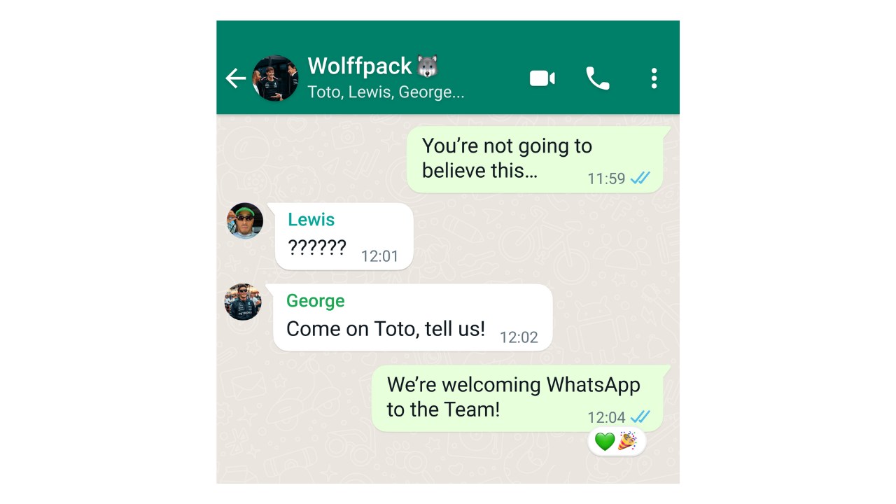 Mercedes, Whatsapp ile yeni ortaklığını açıkladı