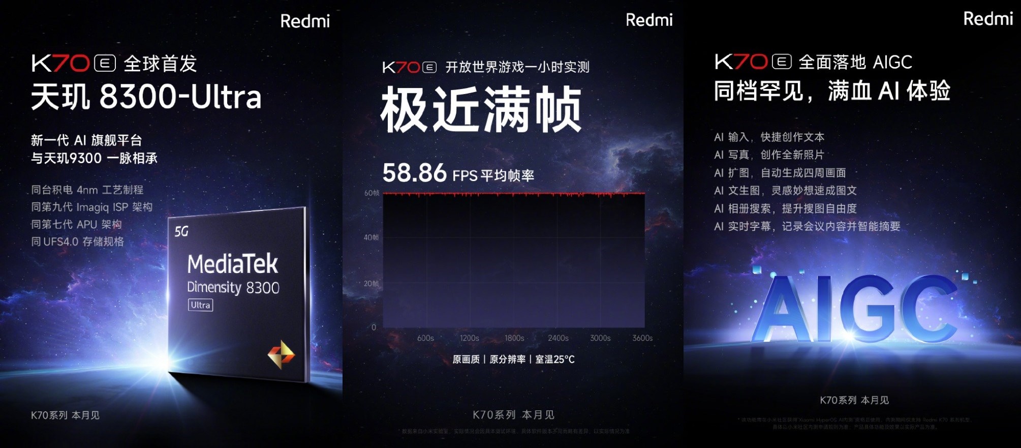 Xiaomi, Redmi K70E'yi tanıtmaya başladı: İşte özellikleri