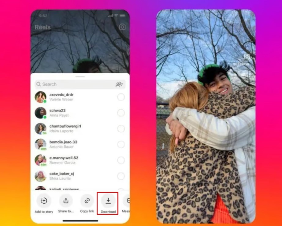 Instagram’a Reels videolarını indirme özelliği geldi