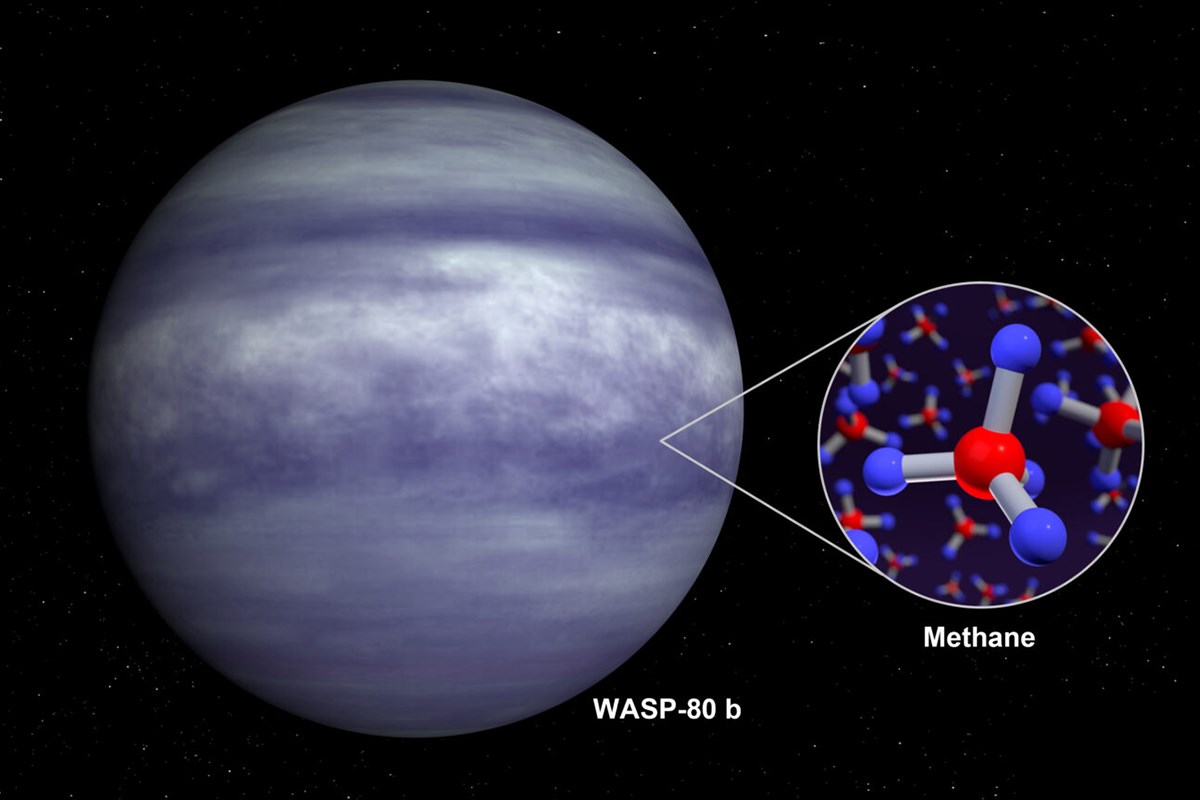NASA, uzak bir gezegende ilk kez metan tespit etti