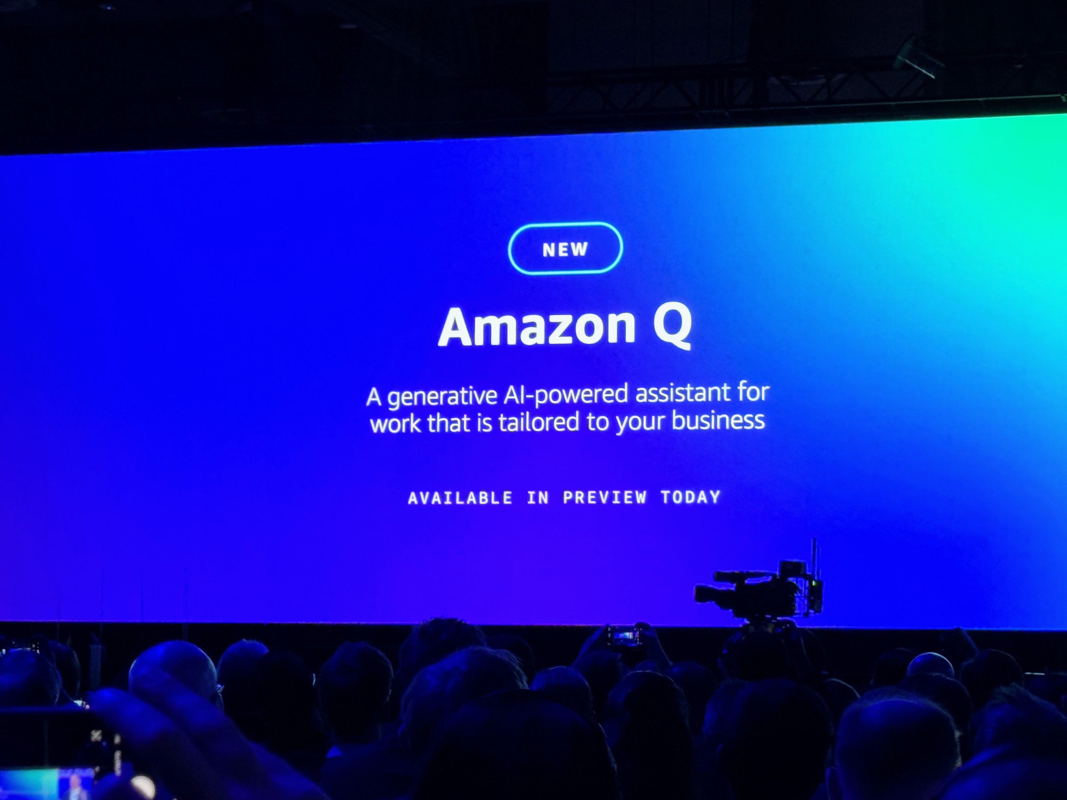 Amazon, ChatGPT rakibi yapay zeka sohbet robotu Q’yu tanıttı