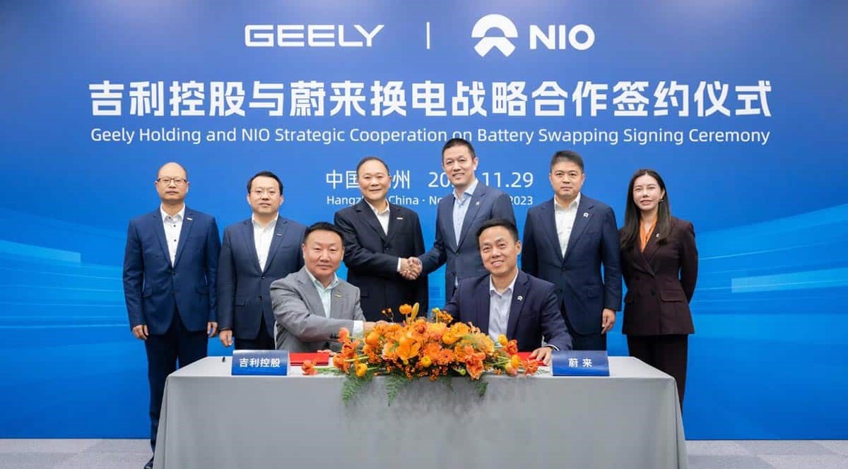 Nio ve Geely, batarya değişim işinde güçlerini birleştiriyor