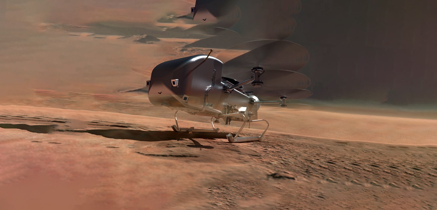 Titan'da yaşamı araştıracak nükleer drone son aşamaya geçti