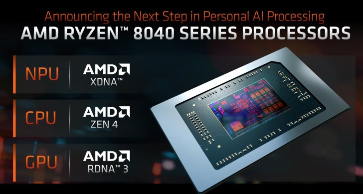 AMD Ryzen 8000 serisi mobil işlemciler tanıtıldı: İşte özellikler