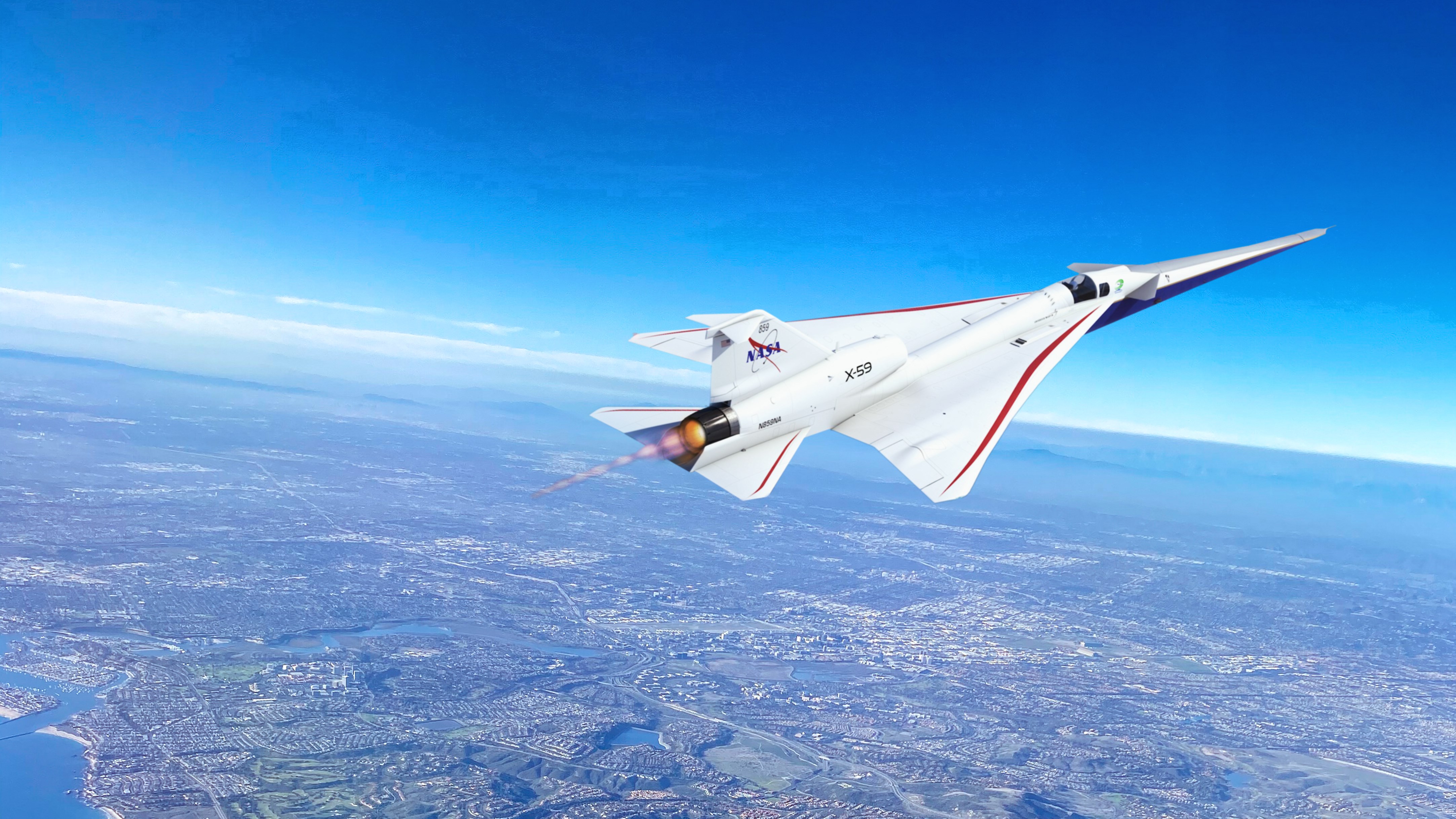 NASA'nın X-59 sessiz süpersonik uçağının ilk uçuşu ertelendi!
