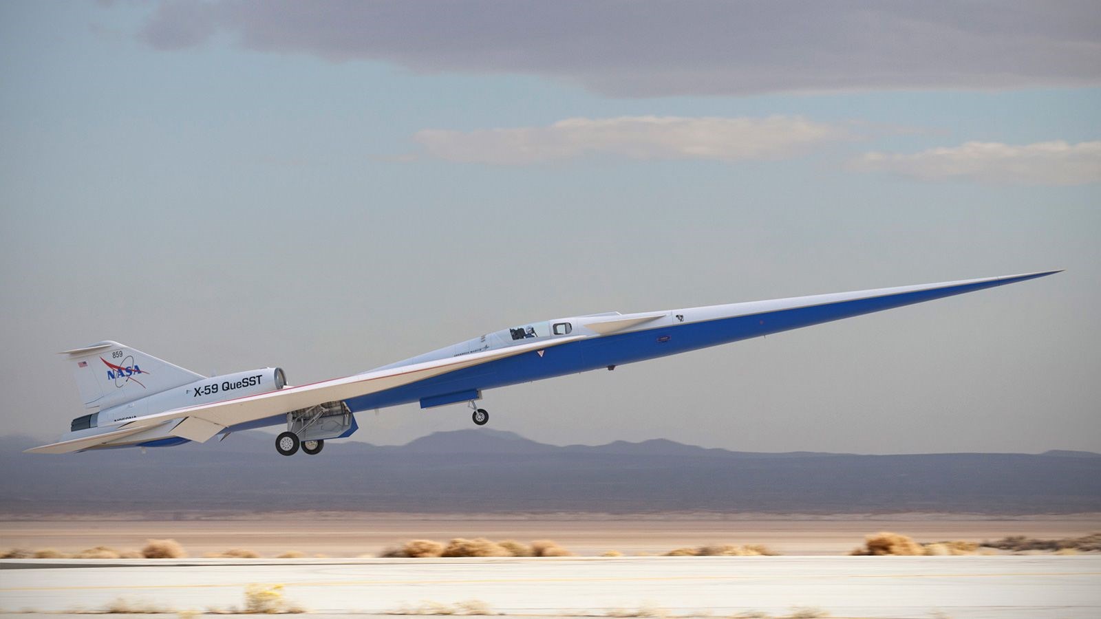 NASA'nın X-59 sessiz süpersonik uçağının ilk uçuşu ertelendi!