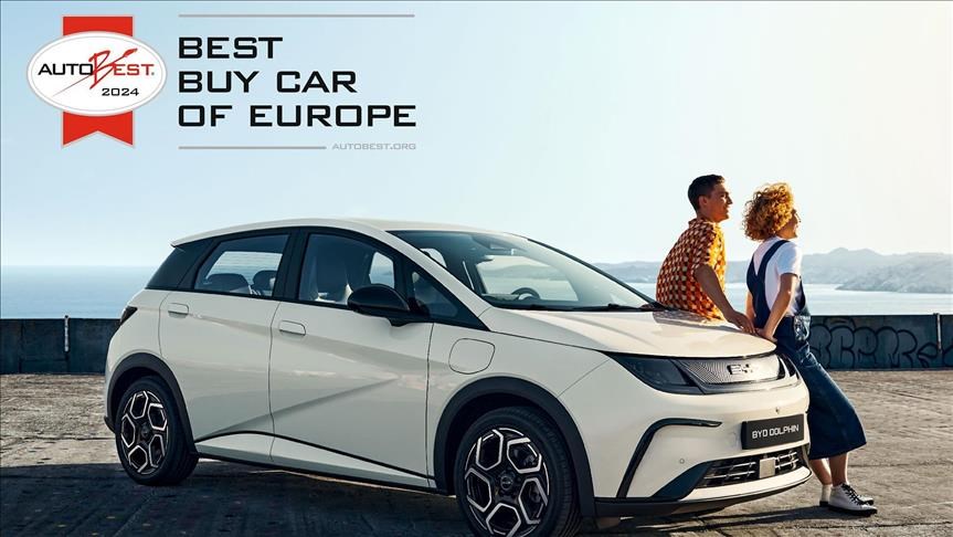 BYD, Avrupa'da satın alınabilecek en iyi otomobil seçildi