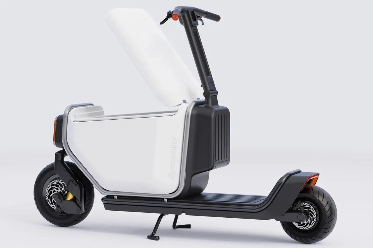 140 litre kargo kapasiteli elektrikli scooter tanıtıldı