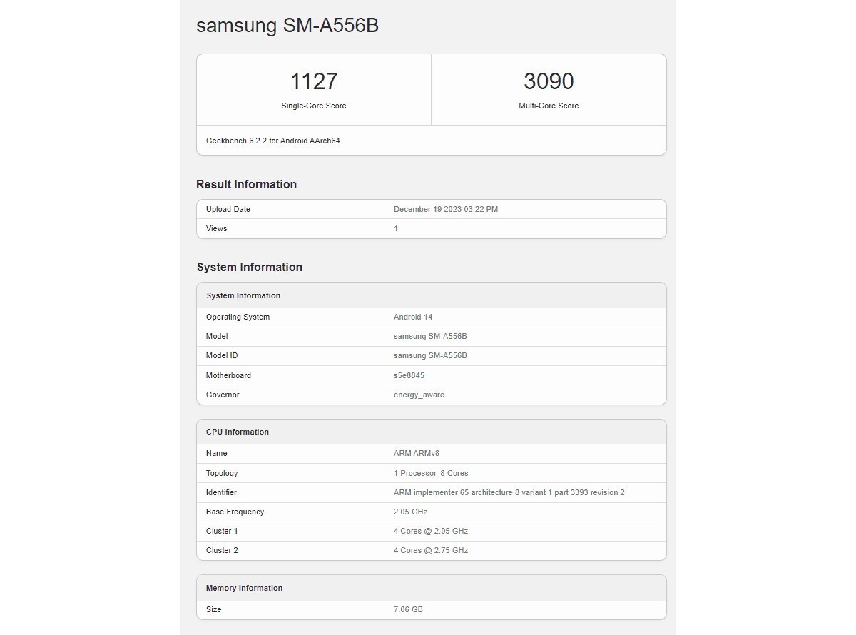 Galaxy A55, Exynos 1480 ve AMD GPU ile orta seviyede kral olacak