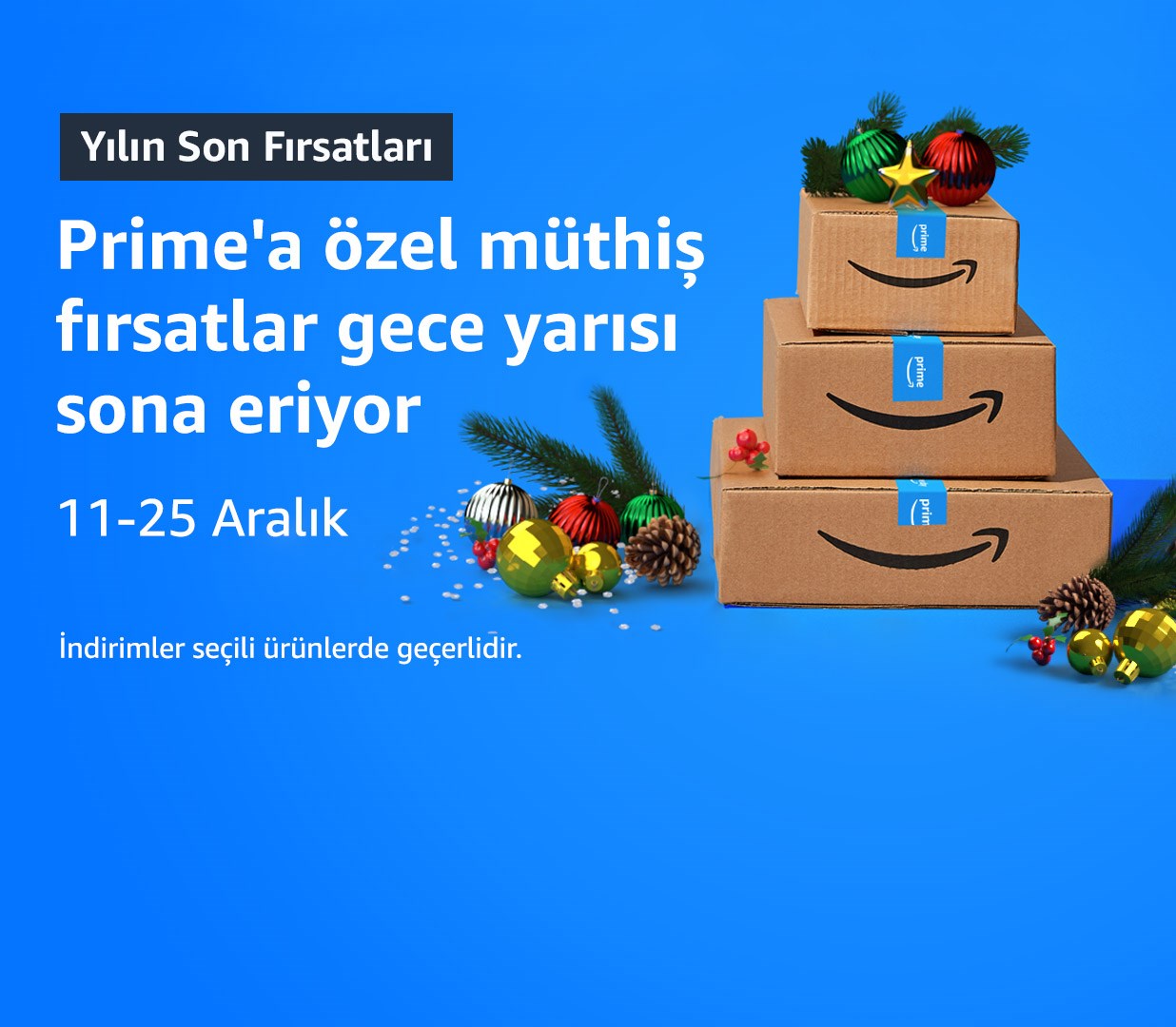 Amazon'da Yılın Son Fırsatları bu gece sona eriyor!