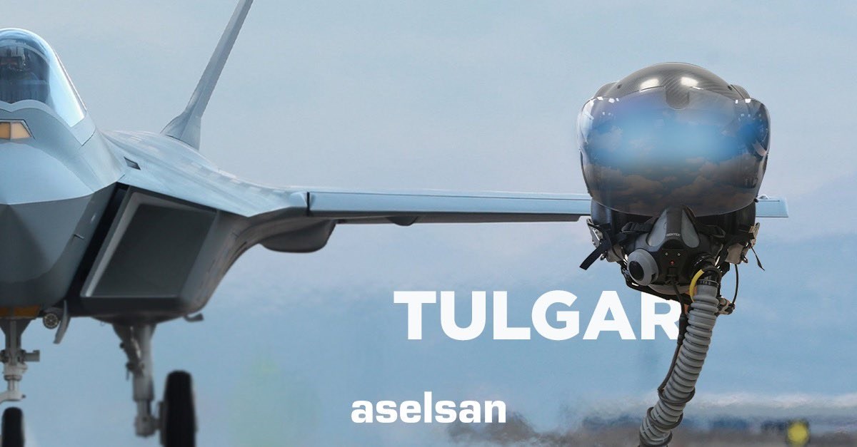 Milli muharip uçağın gelişmiş kaskı TULGAR için önemli gelişme