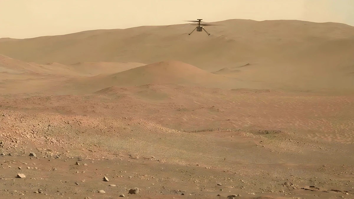 NASA’nın Mars helikopteri yeni bir uçuş rekoru kırdı