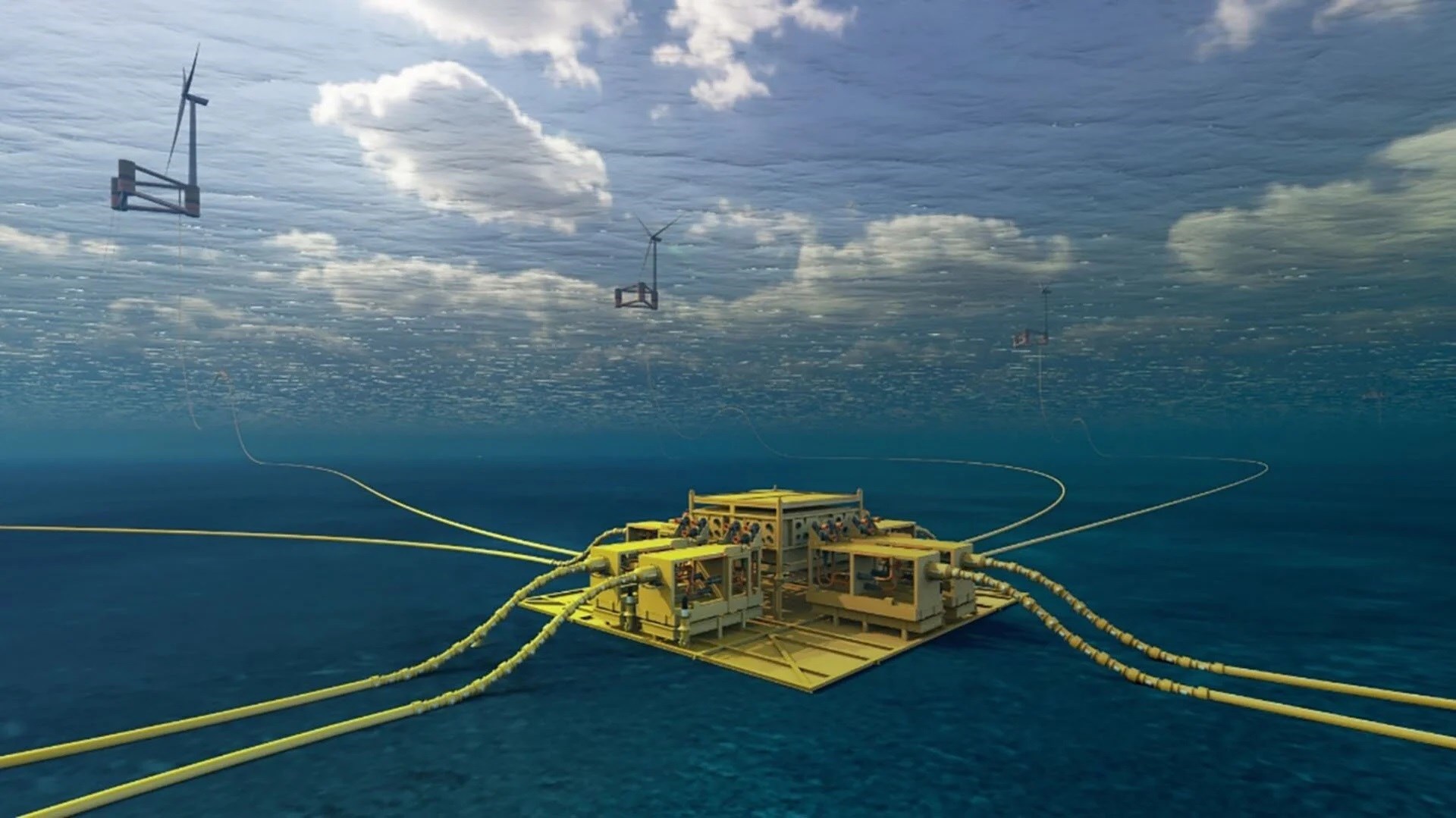 Dünyanın ilk deniz altı yüzer rüzgar teknolojisi test edilecek