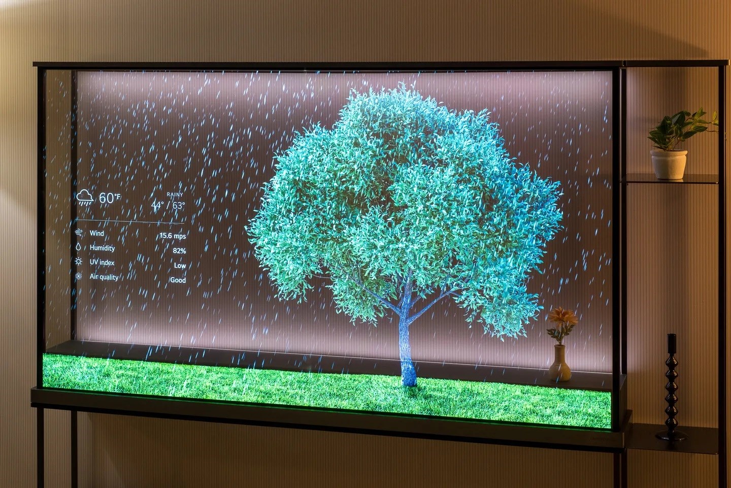Şeffaf ekranlı TV satışa çıkıyor: İşte LG Signature OLED T