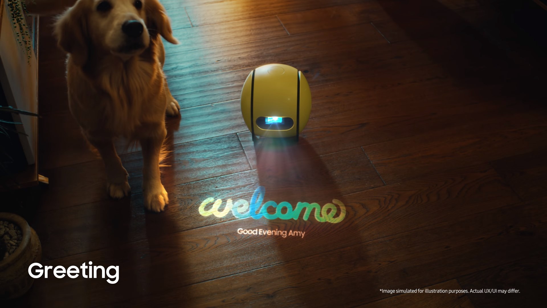 Karşınızda Samsung’un yapay zekalı akıllı ev robotu: Ballie