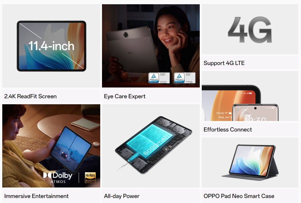 Oppo Pad Neo tanıtıldı: İşte özellikleri ve fiyatı