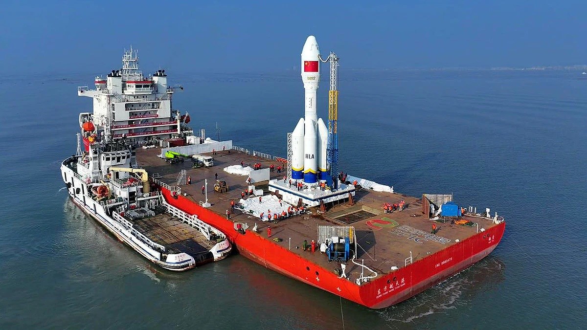 Çin’den tarihi başarı: Gravity 1 roketi gemiden fırlatıldı