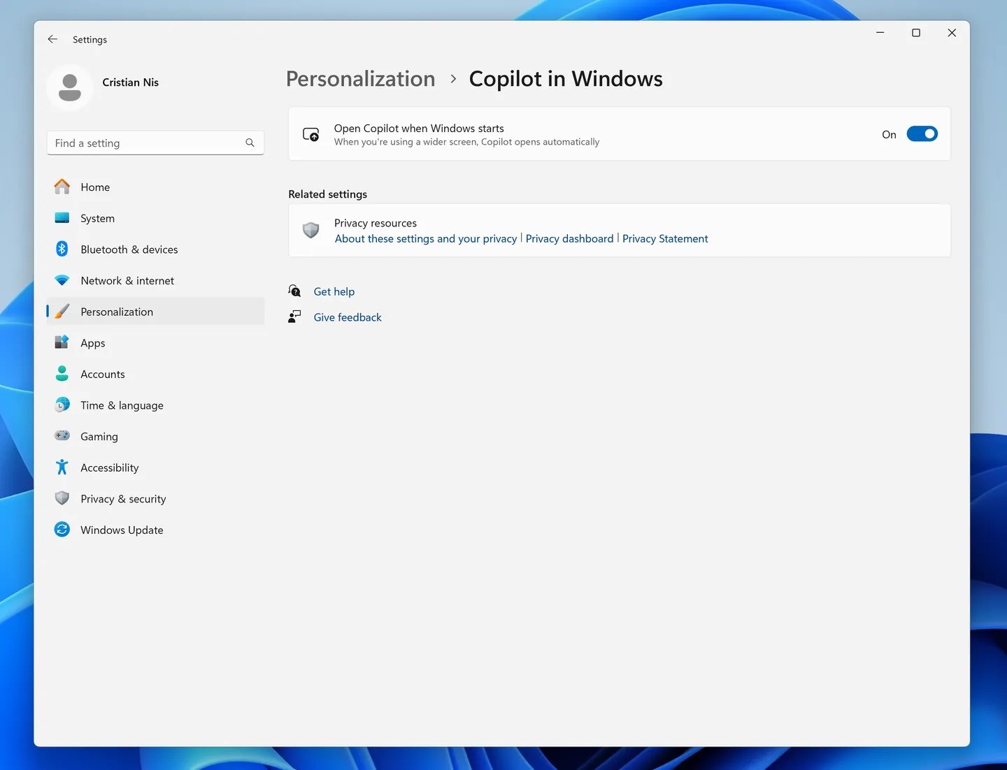 Copilot yakında Windows 11’de otomatik olarak açılabilir