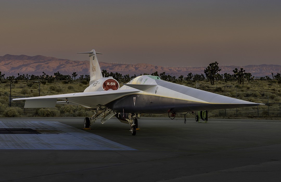 NASA’nın havacılık devrimi yapacağı X-59 uçağı tanıtıldı