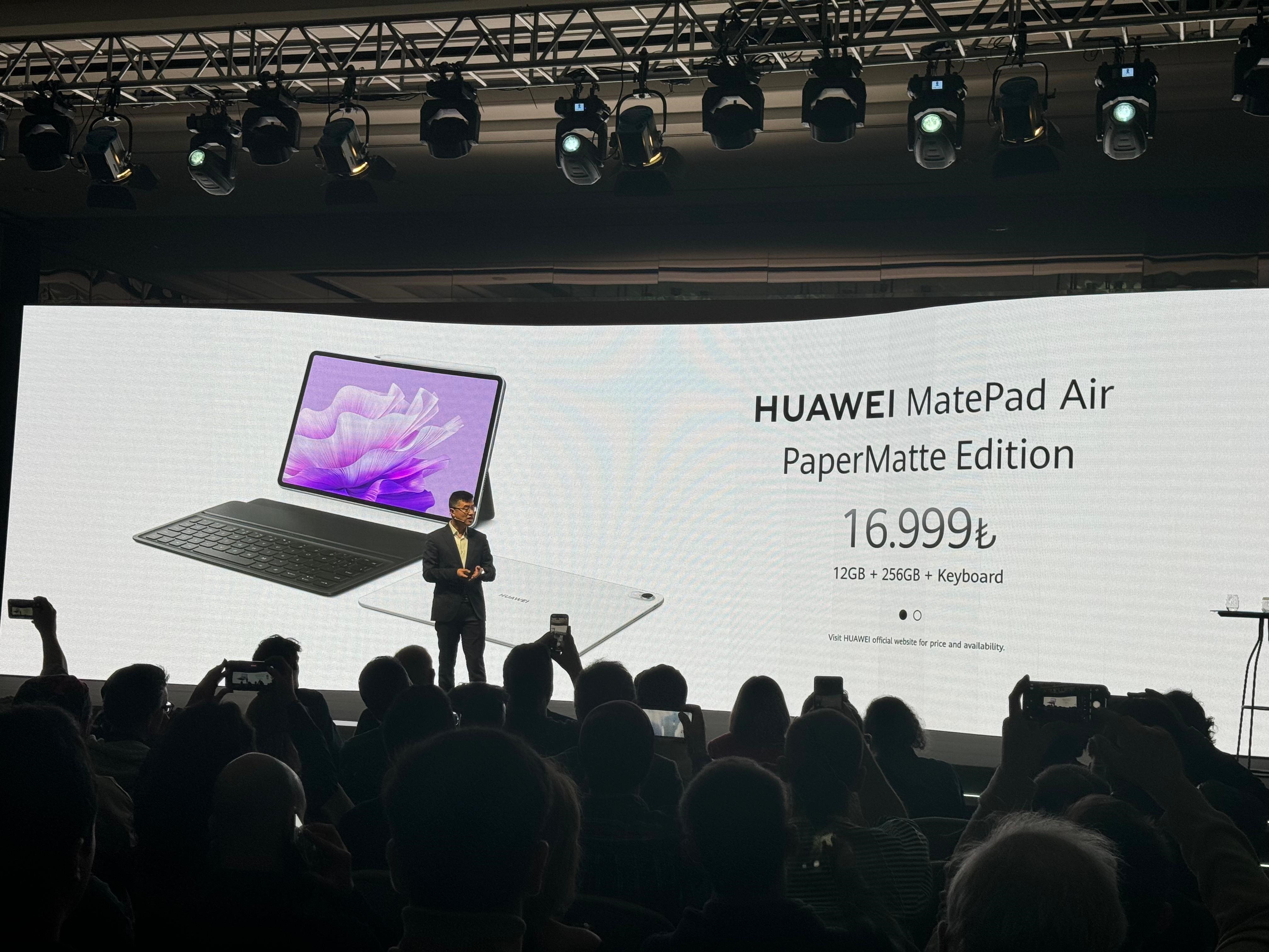 Huawei MateBook D16 2024 ve MatePad Pro 13.2 Türkiye fiyatları