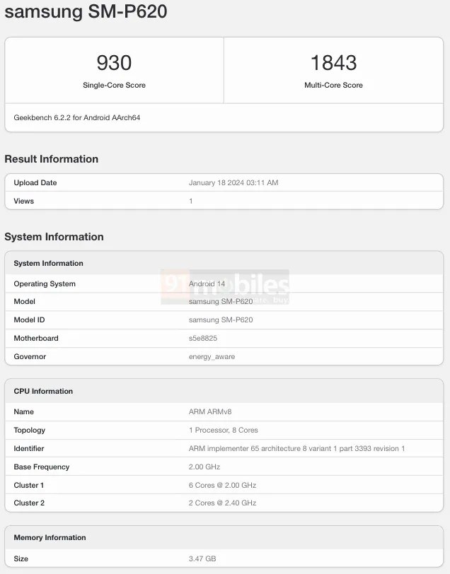 Galaxy Tab S6 Lite'ın halefi yolda: Exynos 1280 ile geliyor