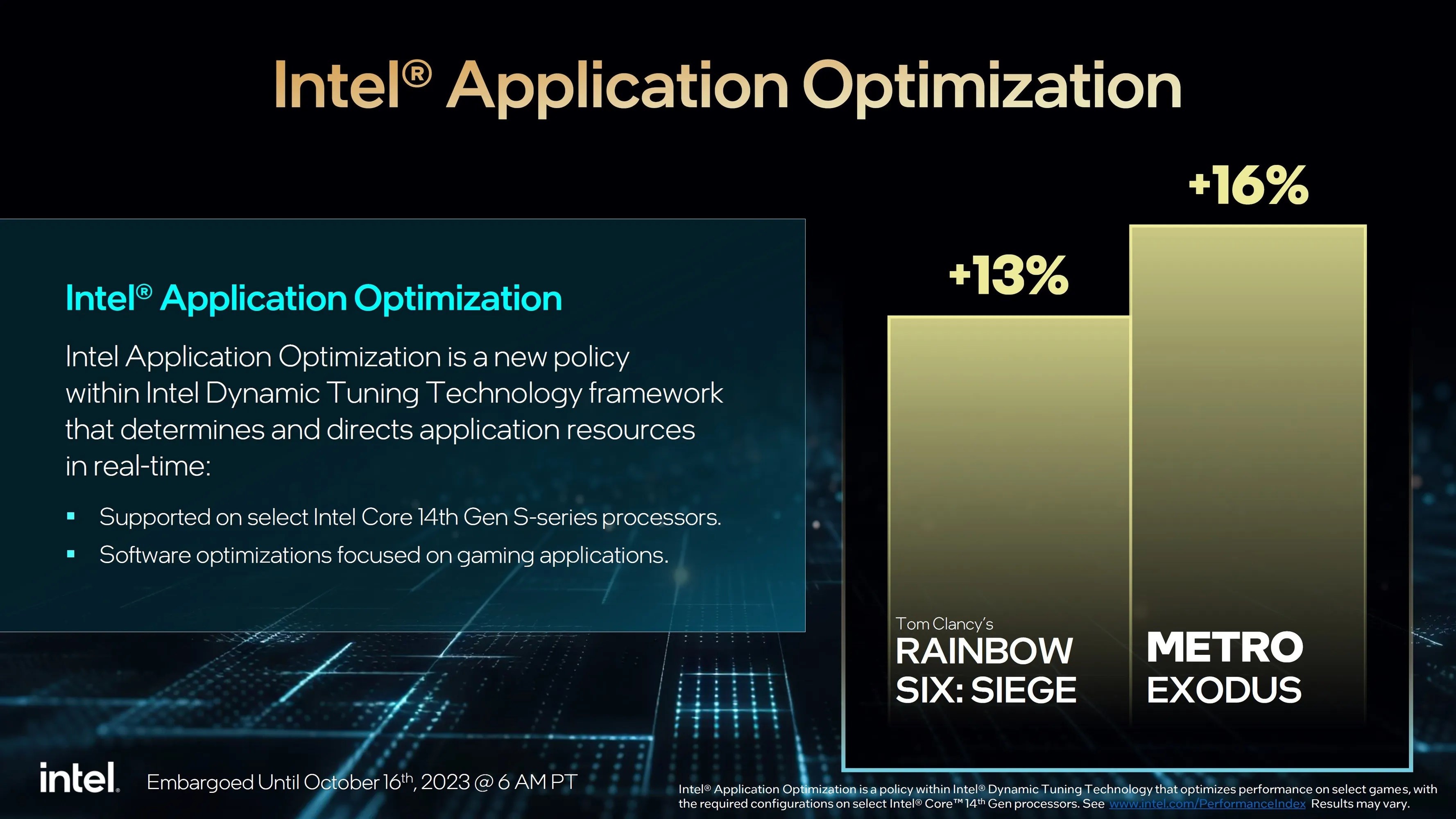 Intel'in oyun optimizasyon özelliği eski işlemcilere geliyor!