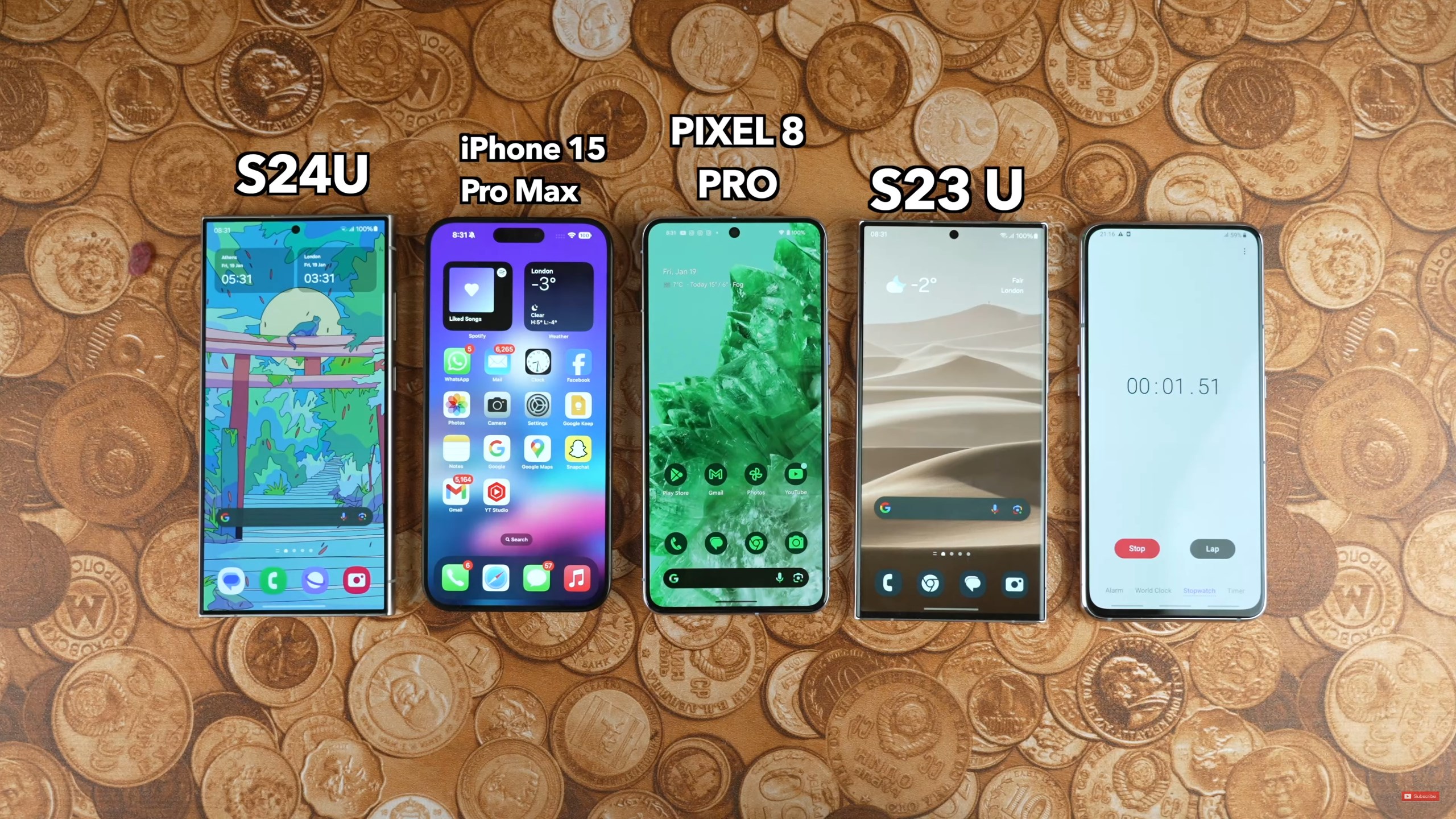 Pil canavarı: Galaxy S24 Ultra, iPhone 15 Pro Max'e karşı!