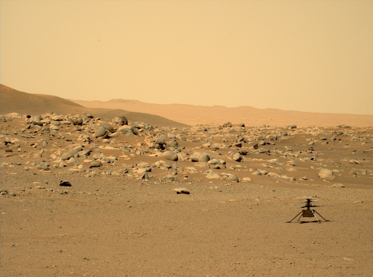 Mars helikopteri ile yeniden iletişim kuruldu