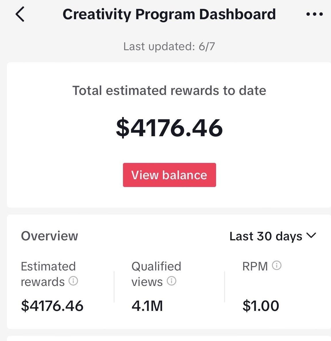 TikTok Creativity programı ile para kazanma