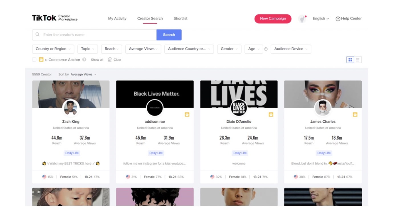 Tiktok Creator Marketplace para kazanma