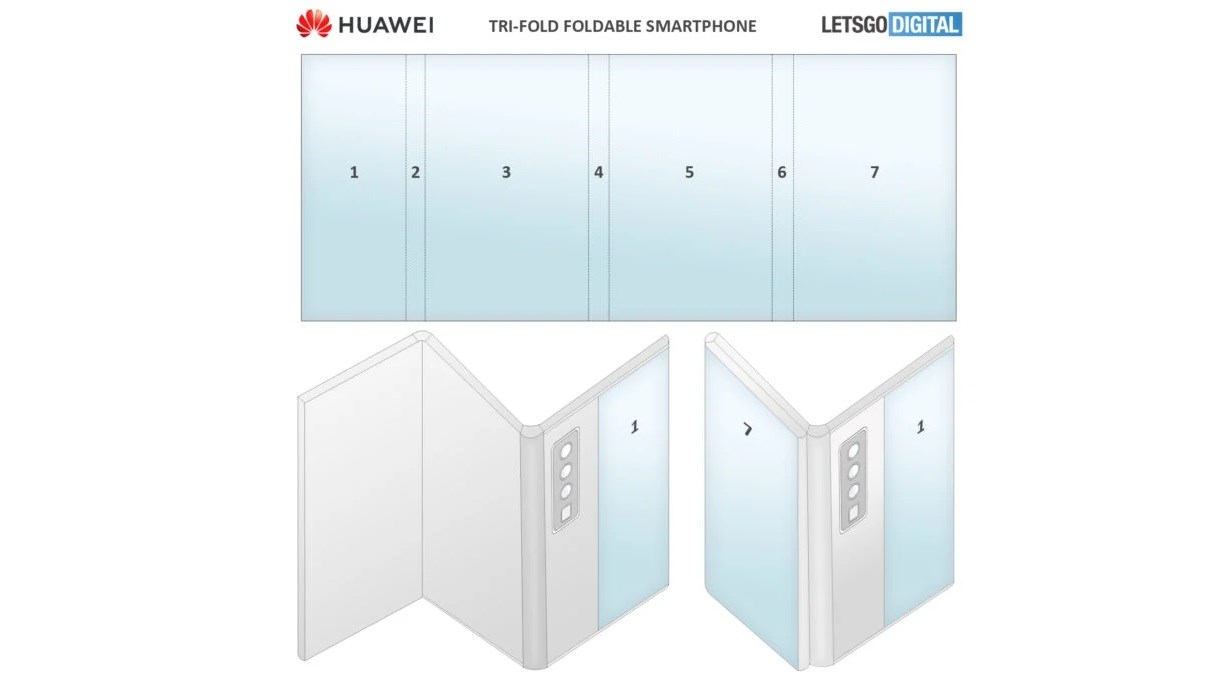 Huawei'den üç kez katlanabilen telefon geliyor! Tarih verildi