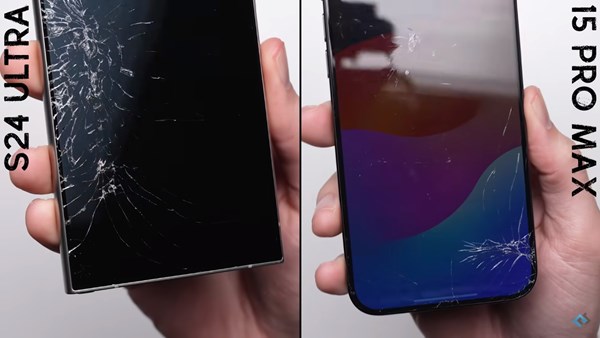 Galaxy S24 Ultra ve iPhone 15 Pro Max düşme testine sokuldu: Hangisi daha dayanıklı?