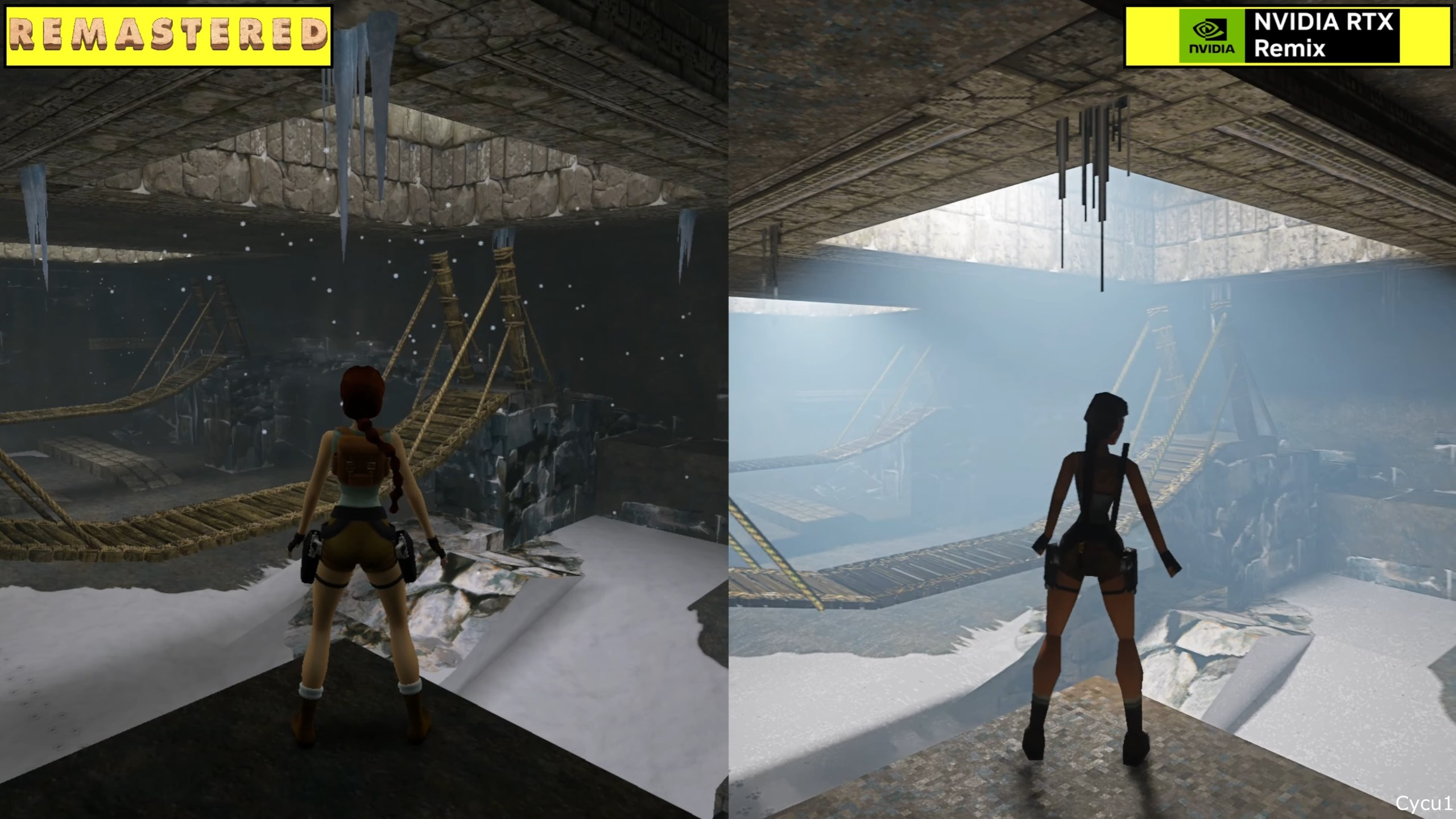 Tomb Raider Remastered, RTX Remix ile karşılaştırıldı! İşte video