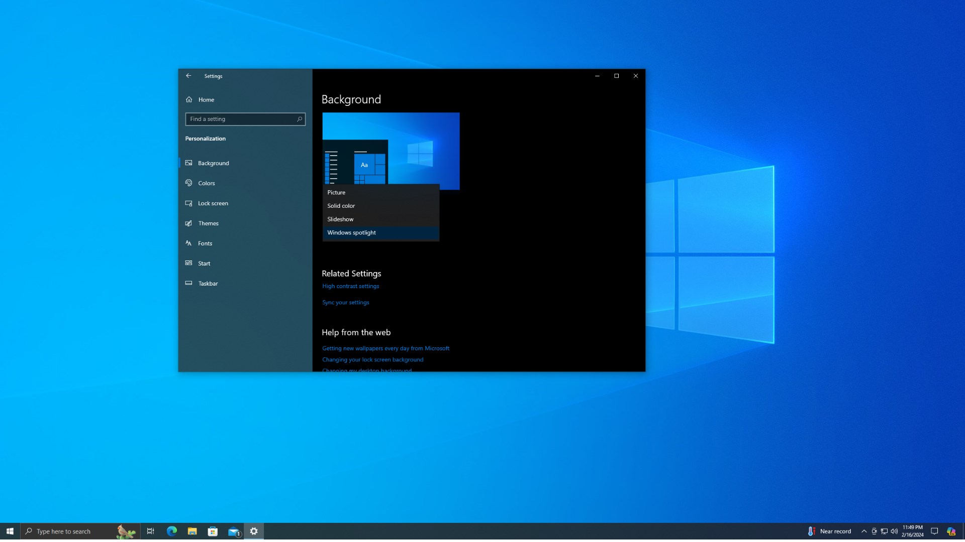 Windows 11 Spotlight özelliği Windows 10 masaüstüne geliyor