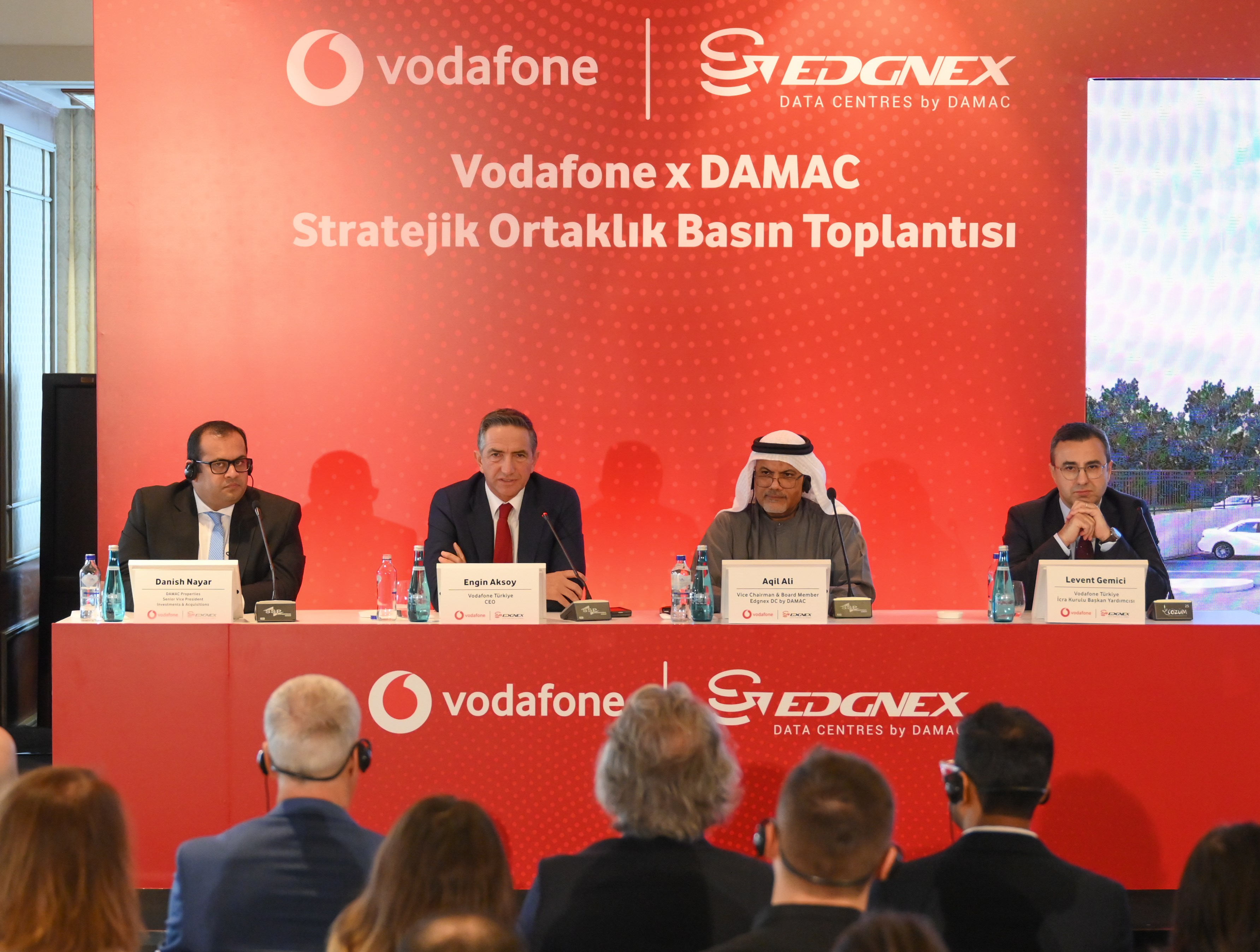 Vodafone ve DAMAC, İzmir'de veri merkezi kuracak
