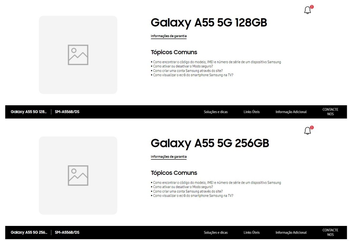 Galaxy A55 ve A35 destek sayfaları yayınlandı! İşte özellikleri