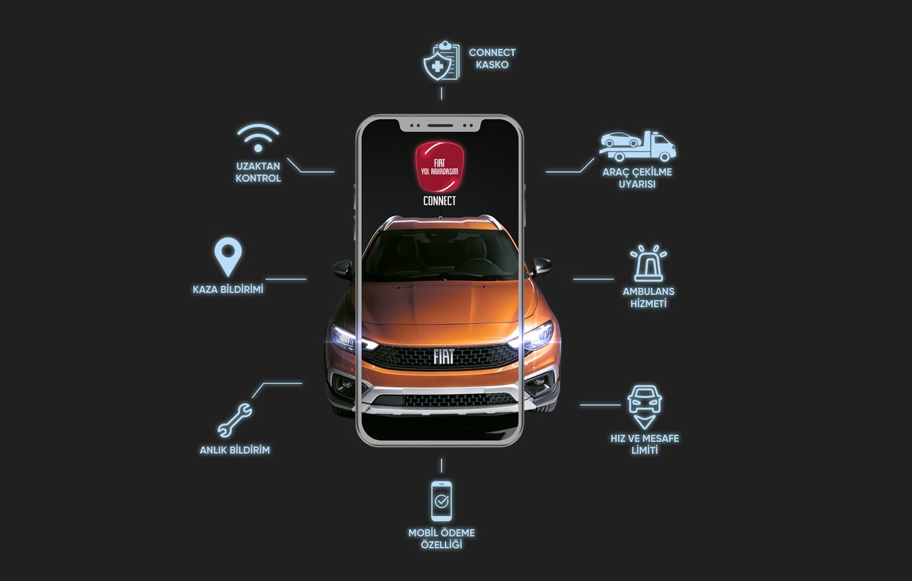 Fiat Connect uygulaması müşterilerin hayatını kolaylaştırıyor