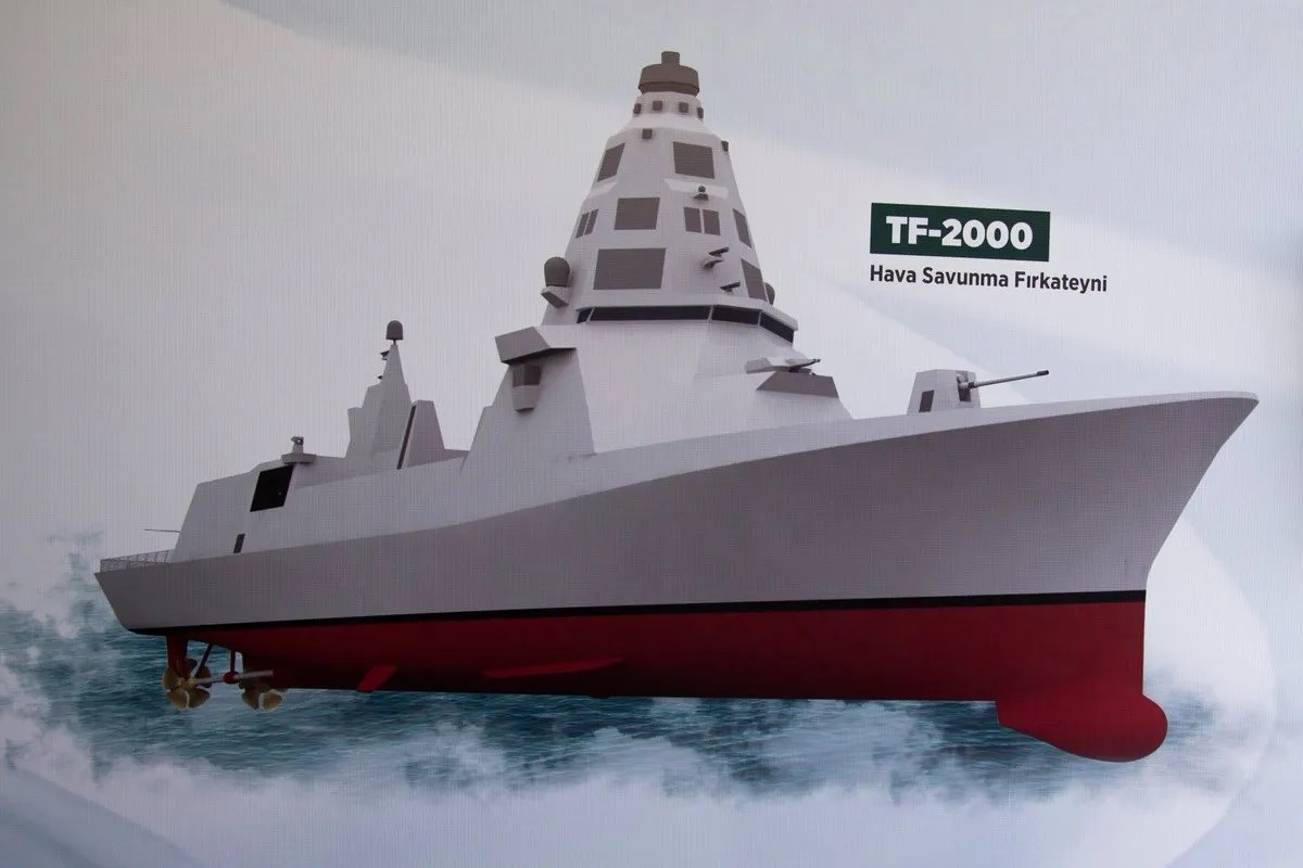TF-2000 hava savunma muhribi özellikleri ve tasarımı ortaya çıktı