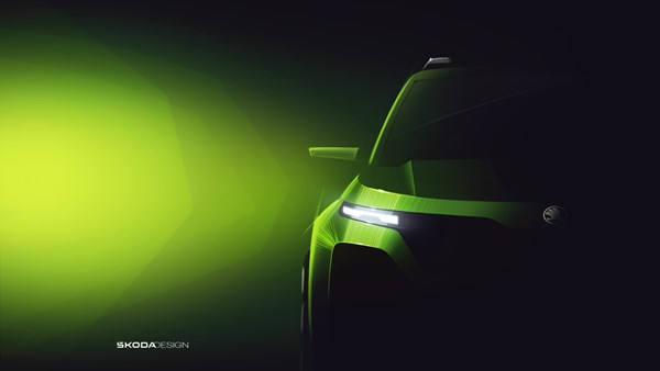 Skoda, yeni kompakt SUV modelinin ipucu görselini paylaştı