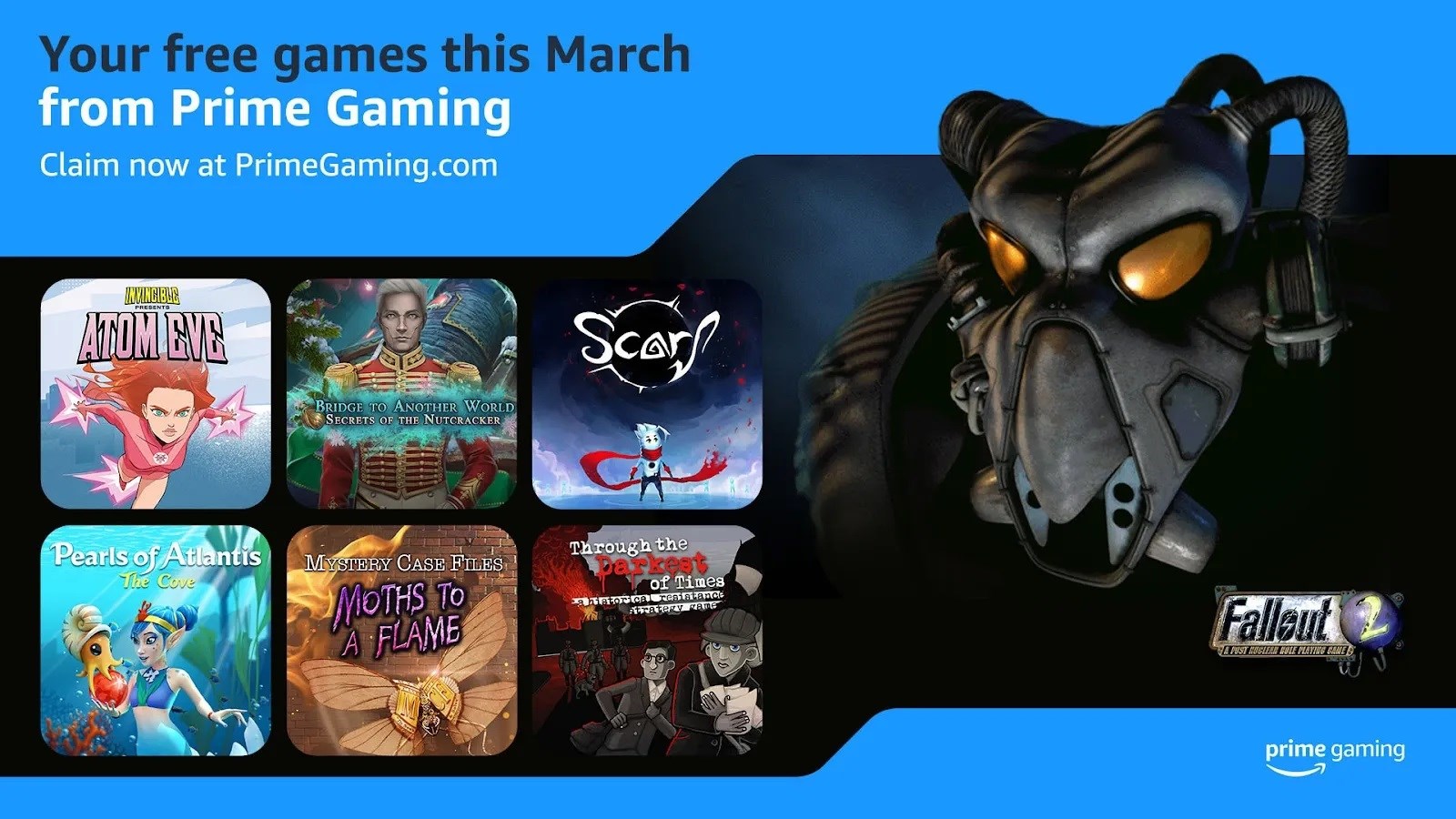 Amazon Prime Gaming Mart 2024 oyunları: 8 oyun ücretsiz